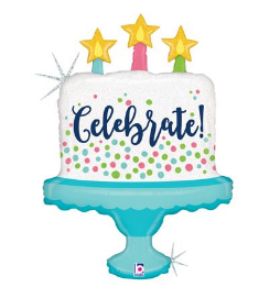 33" celebrate b' day cake