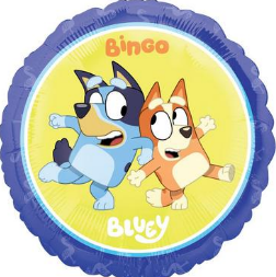 18" Bluey & Bingo Foil Balloon