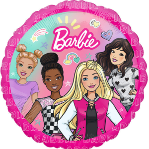 18" Barbie Dream Together Foil Balloon
