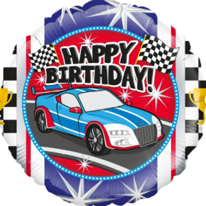18" Sports Car Birthday Foil