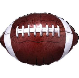 18" Championship  Football Balloon