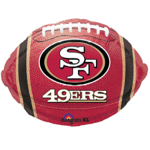 18" San Francisco 49ers NFL Football Team