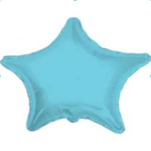 18” Baby Blue Star